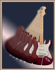 Swinging guitar